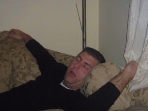 Happy 2013..let me pass out after dinner.  haha  My  brother in law
