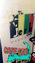 We always get take out the first night, and we tried the Jerk Cafe