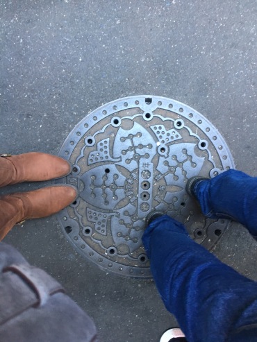 Even their sewer covers were beautiful