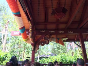 Flame Tree BBQ seating area