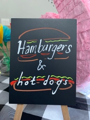 Hamburgers and Hot Dogs